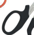 Ciseaux paramédicaux universels extrémité de sonde