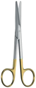 Mayo Dissecting & Gynecological Ciseaux insert TC